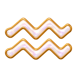 Aquarius zodiac symbol