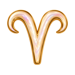 Aries zodiac symbol